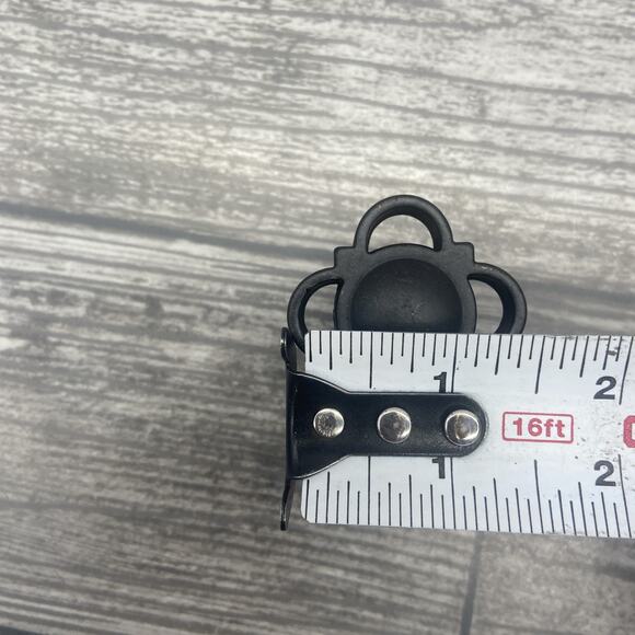 1-1/4” Quatrefoil Knob/soft Iron Bouton Lot Of 5 {HH} - Picture 3 of 10